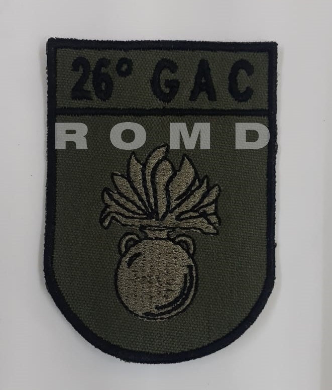 Bordado EB baixa visibilidade distintivos de ORGANIZAÇÕES MILITARES: PARANÁ