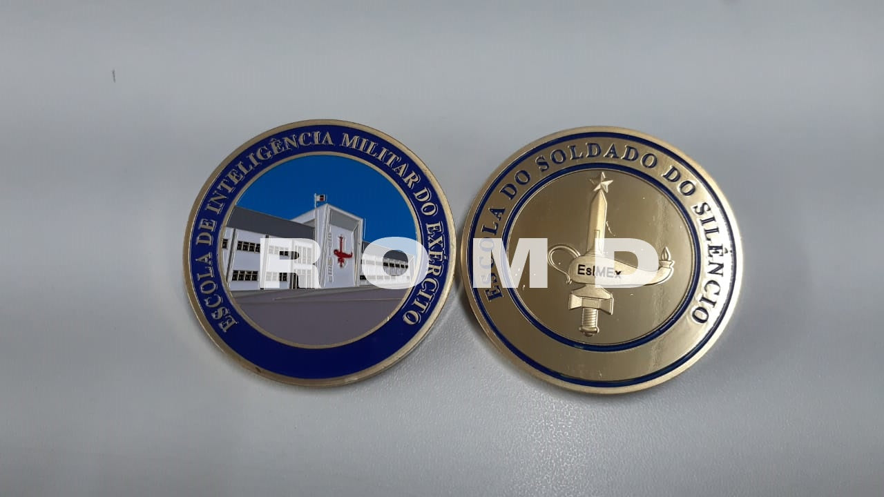 MOEDA ( COIN ) EM 3D ALTO-RELEVO: EsIMEX INSTITUCIONAL