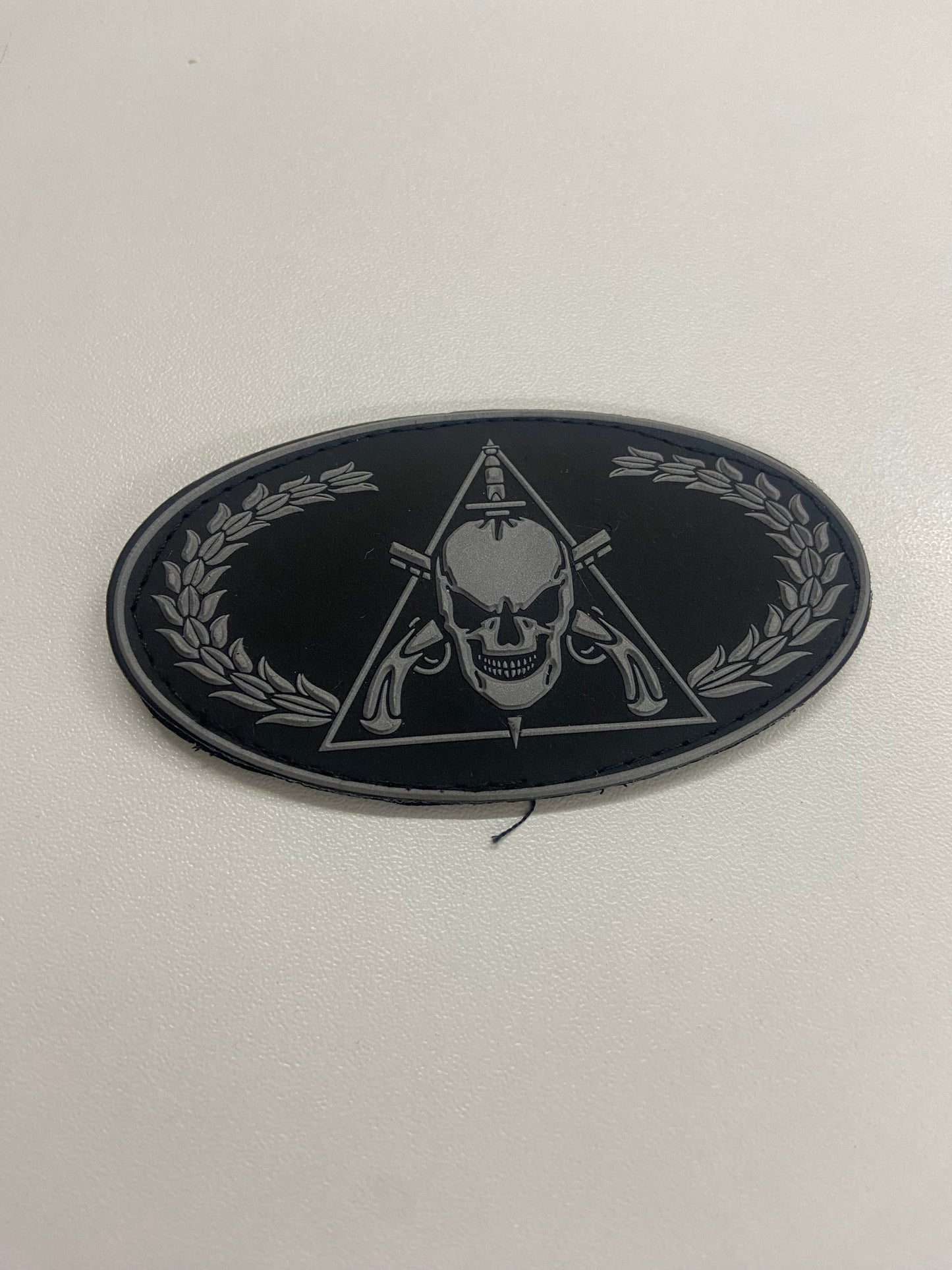 Distintivo emborrachado elipse FORÇAS ESPECIAIS PM