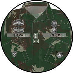 BLUSA ( gandola ) DE COMBATE CAMUFLADA do novo conjunto camuflado Exército (FEMININA)