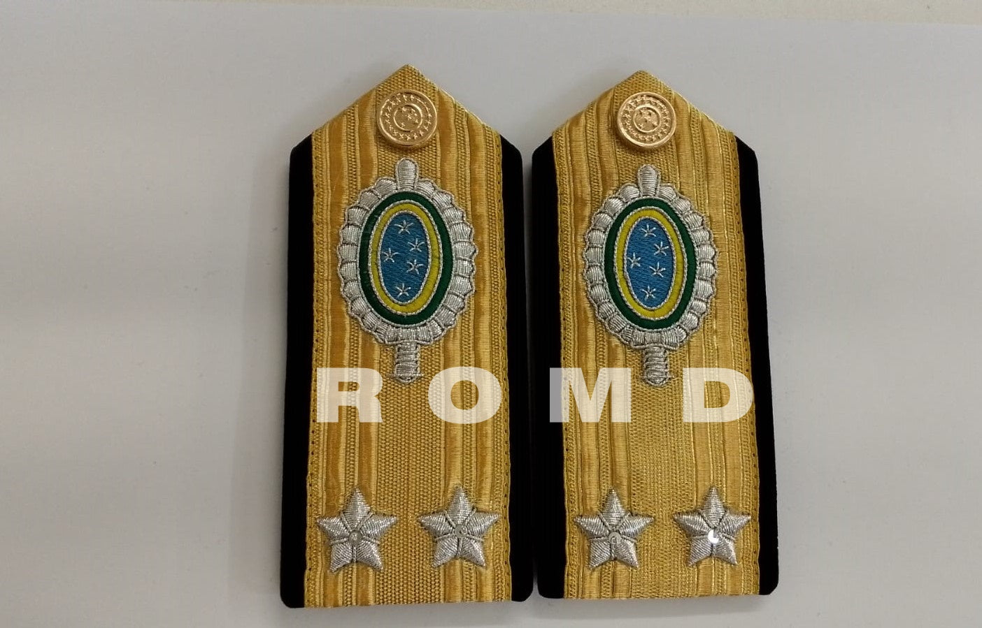 Platina de GALA ( ombreira ) Exército Brasileiro (par)