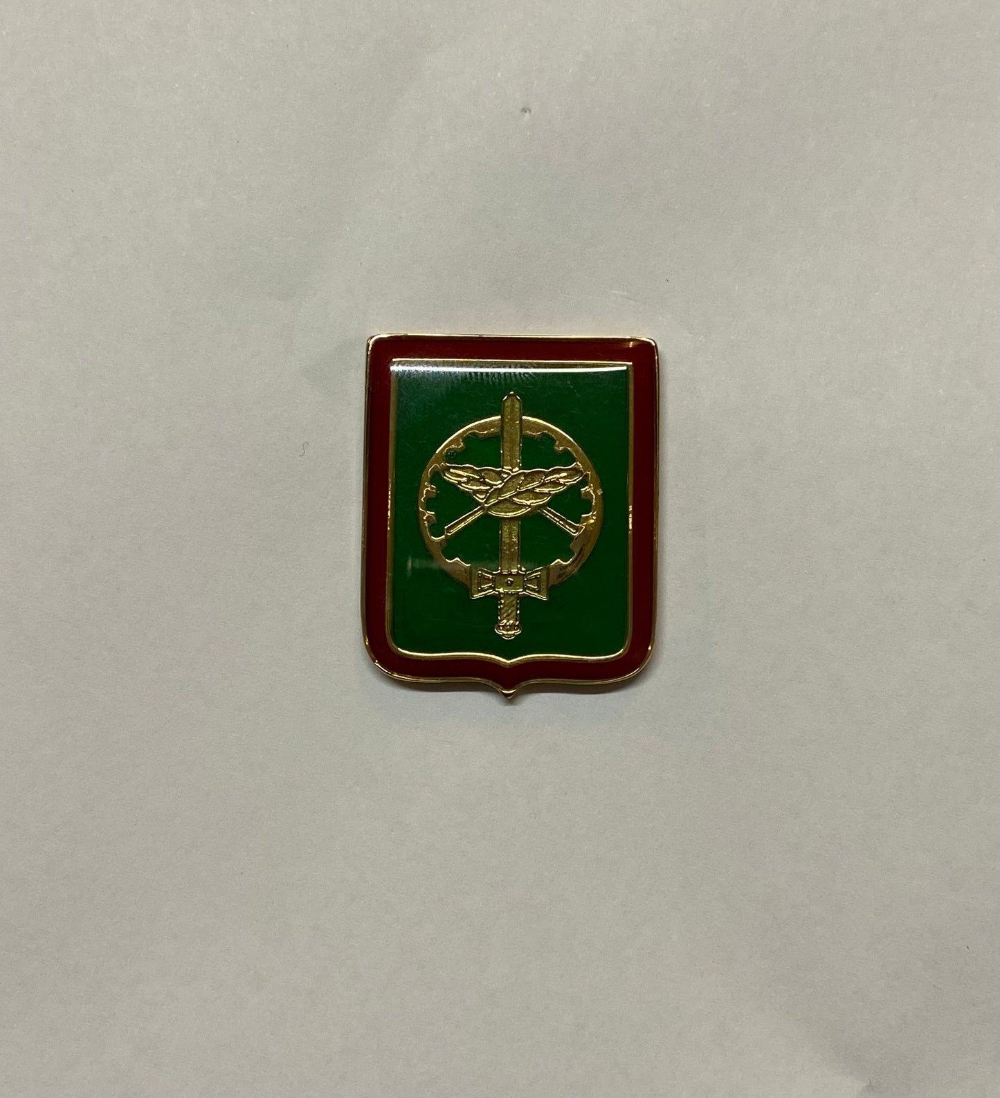Distintivo Metálico CHQAO - Curso de Habilitação ao Quadro Auxiliar de Oficiais