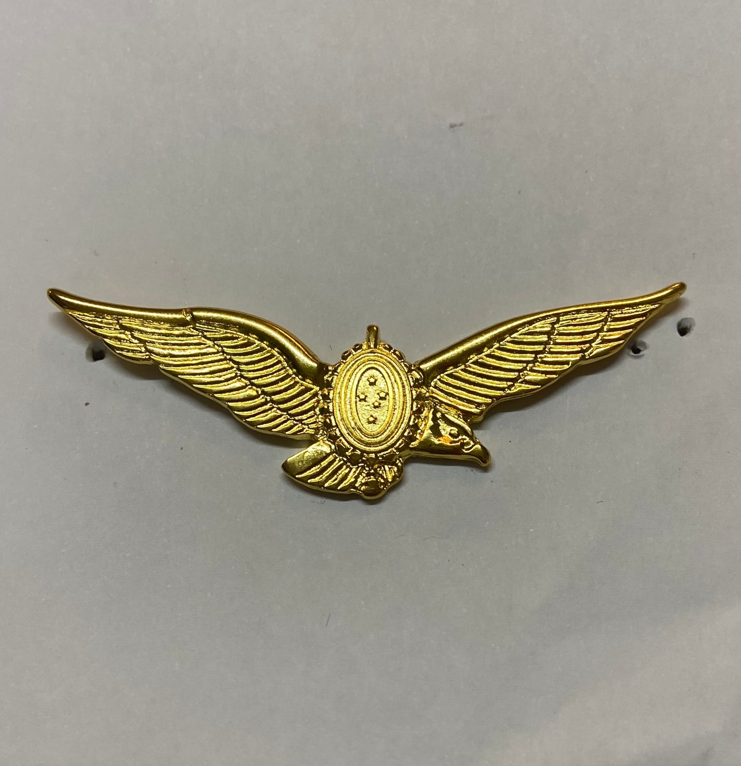 Distintivo metálico Curso de Piloto da Aviação do Exército