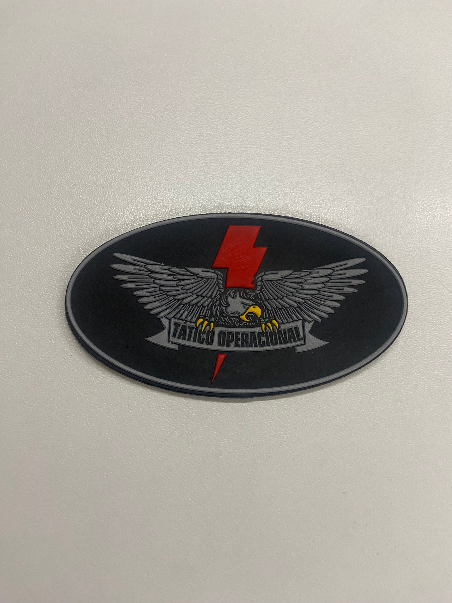 Distintivo emborrachado elipse Tático Operacional mod.1 - 2 UNIDADES