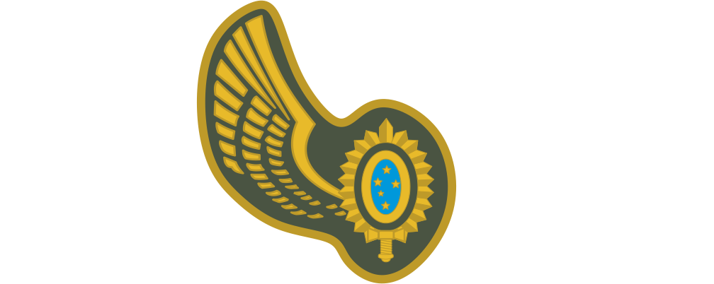 Distintivo Metálico GRUPO "E" EXÉRCITO - 3D ALTO-RELEVO