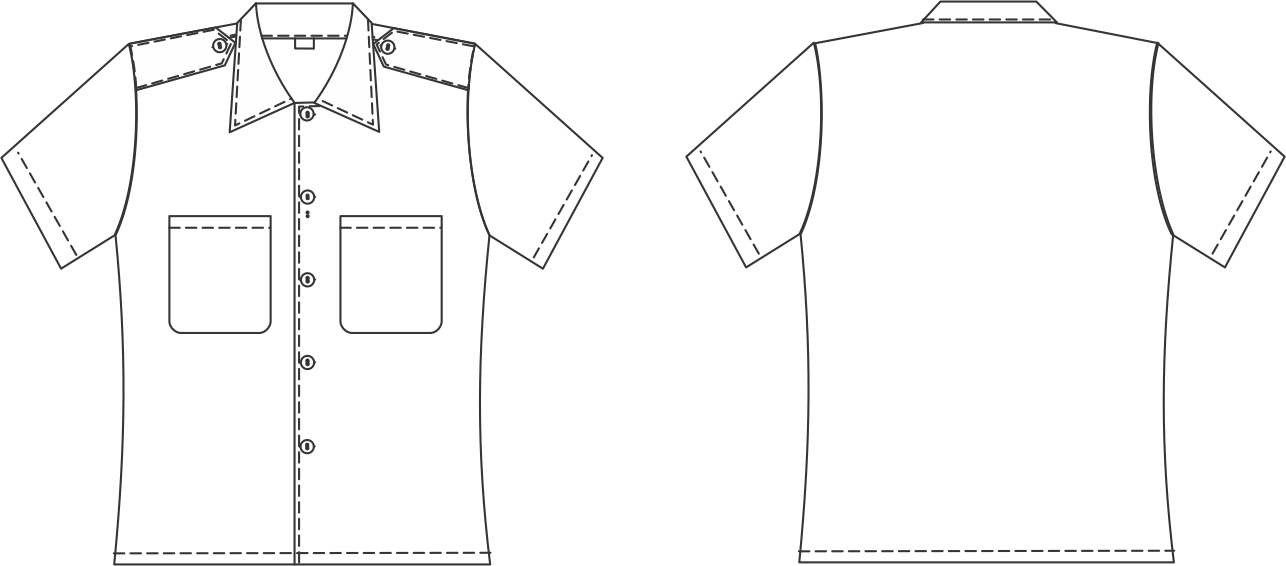 VÉSTIA BRANCA MEIA-MANGA SAÚDE masculina