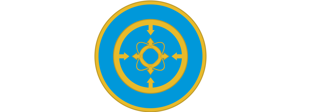 Distintivo Metálico GRUPO "E" EXÉRCITO - 3D ALTO-RELEVO