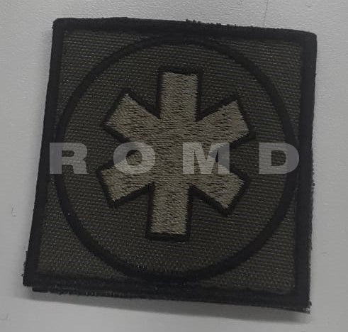 Bordado EB baixa visibilidade de BOLSO