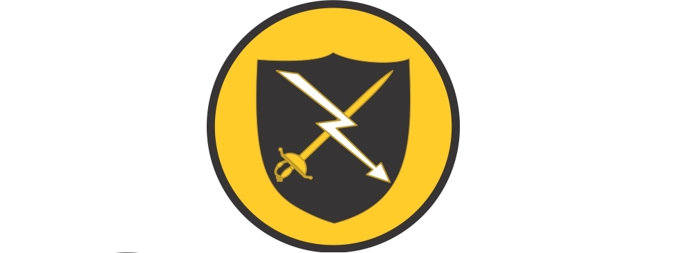 Distintivo Metálico GRUPO "E" EXÉRCITO - 3D ALTO-RELEVO