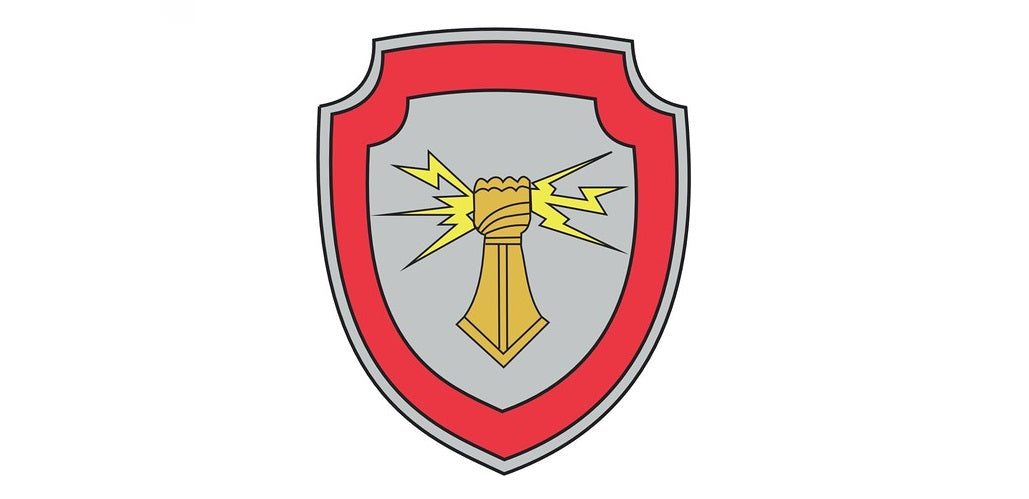 Distintivo Metálico GRUPO "E" EXÉRCITO - 3D ALTO-RELEVO