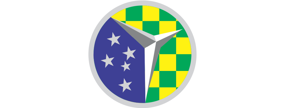 Distintivo Metálico GRUPO "E" EXÉRCITO - 3D ALTO-RELEVO
