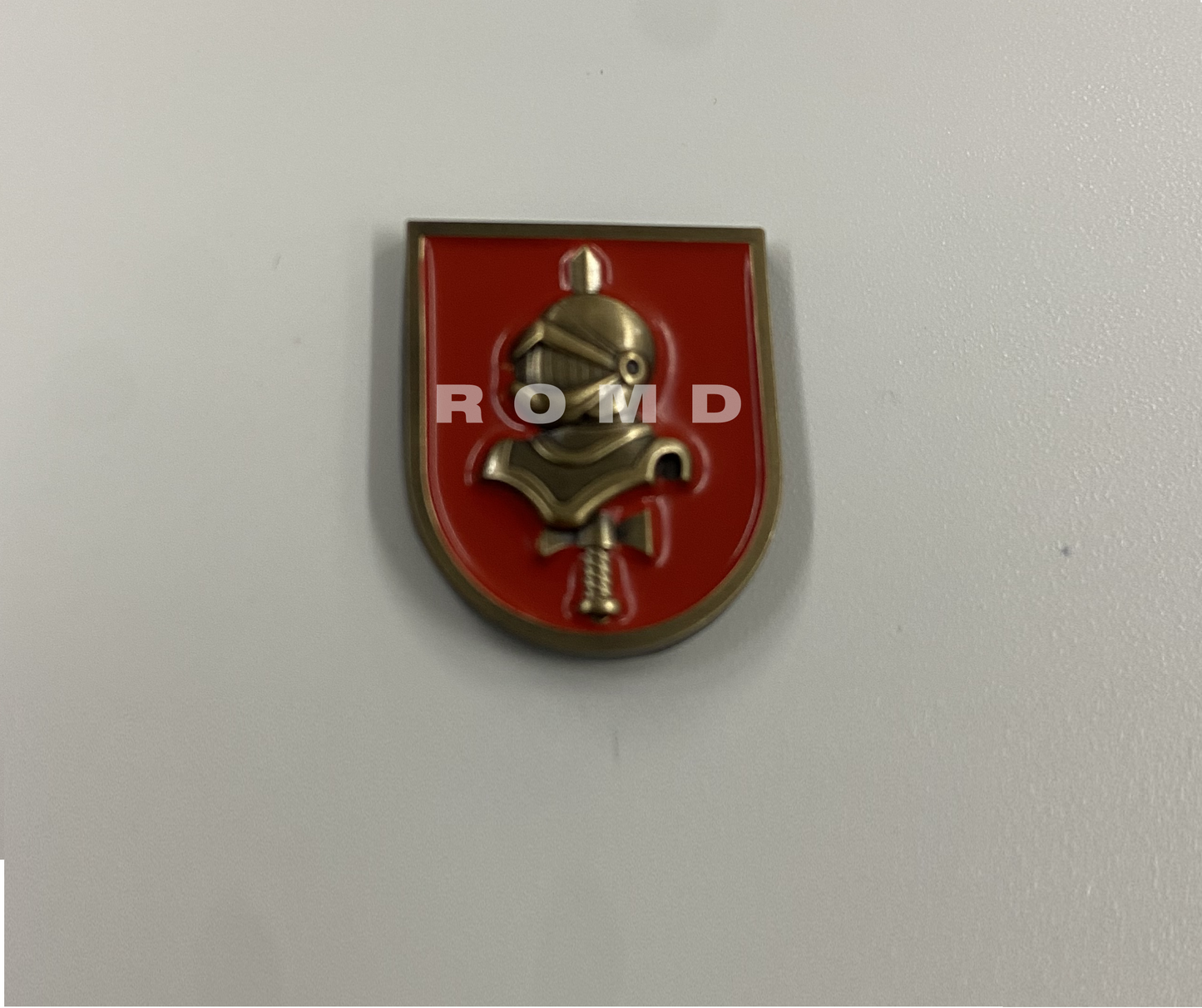 Distintivo Metálico Comando, Chefia ou Direção de Organização Militar BRONZE - 3D ALTO-RELEVO