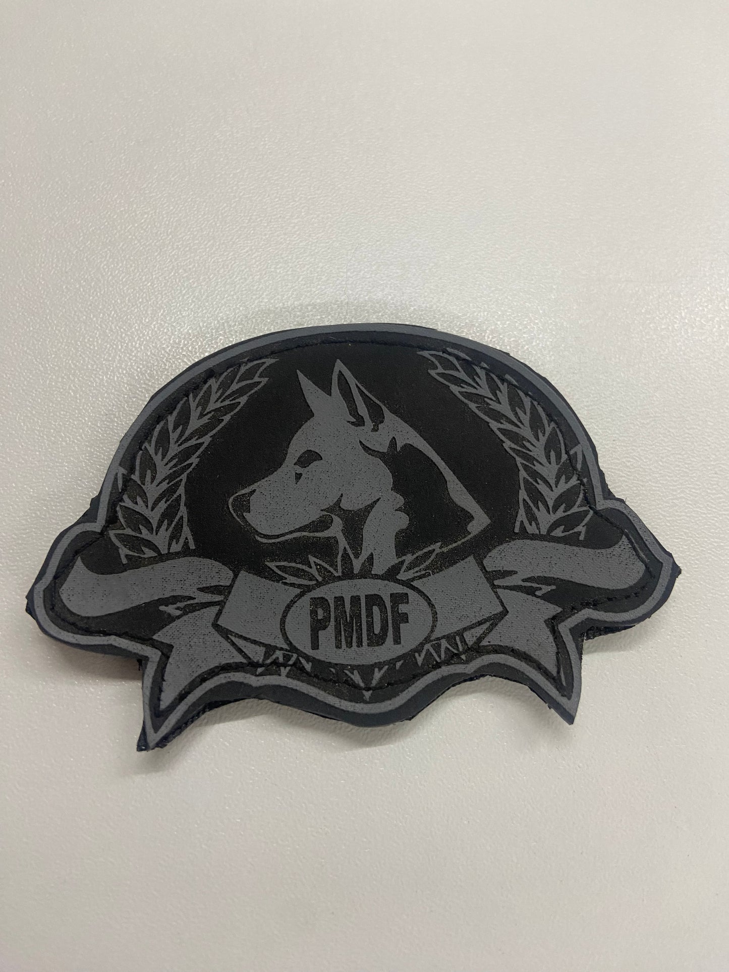 Distintivo emborrachado elipse Narcóticos PMDF modelo 2