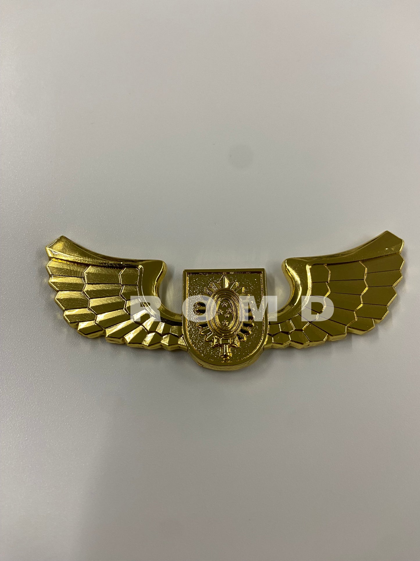 Distintivo metálico Cursos de Especialização em Aviação do Exército - 3D ALTO-RELEVO