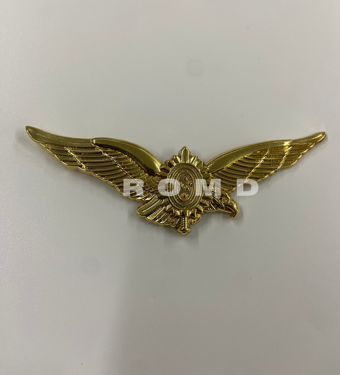 Distintivo metálico Curso de Piloto da Aviação do Exército - 3D ALTO-RELEVO