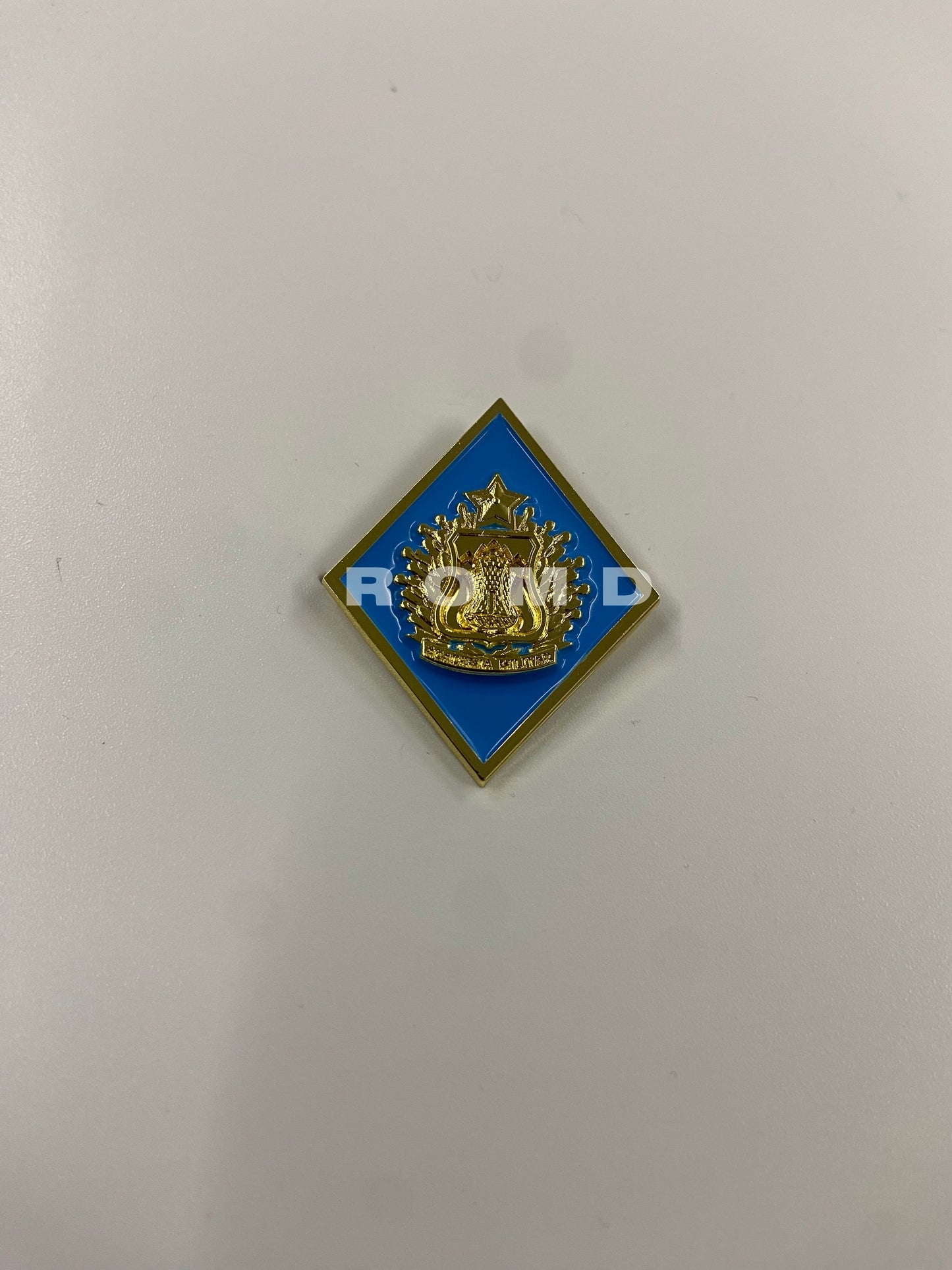 Distintivo Metálico CFO AMAN - 3D ALTO-RELEVO