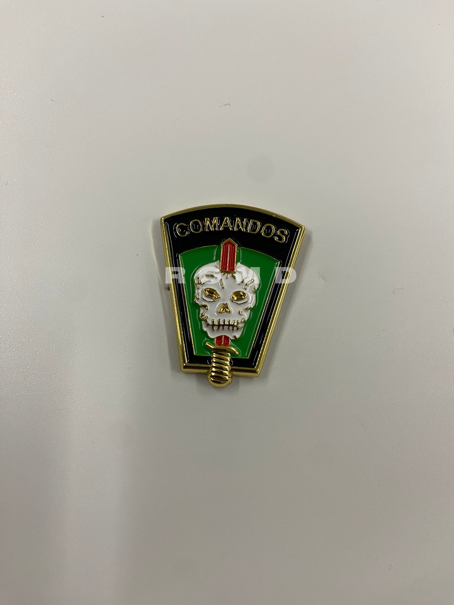 Distintivo Metálico GRUPO "E" EXÉRCITO - 3D ALTO-RELEVO
