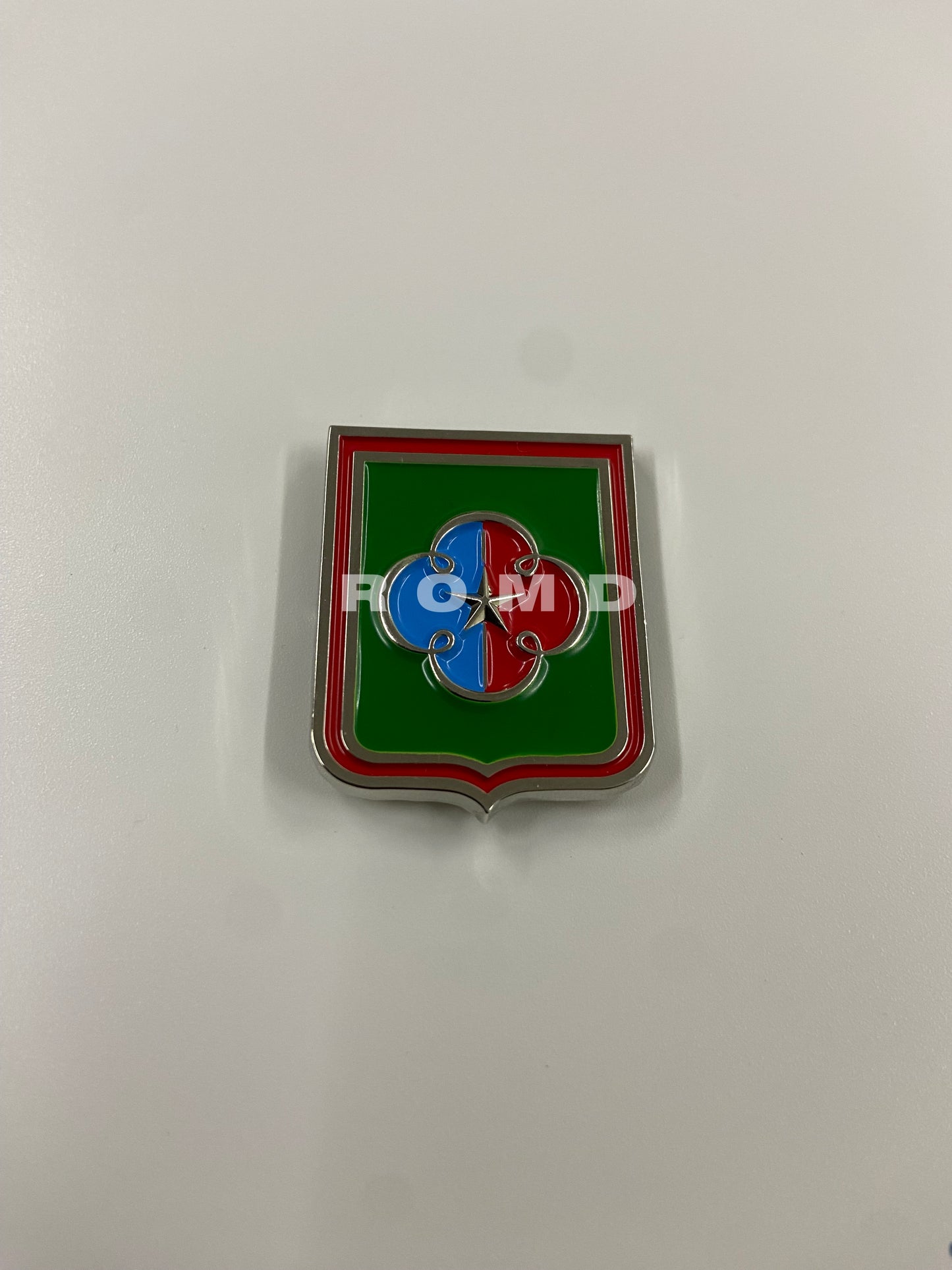 Distintivo Metálico CAS - Curso de Aperfeiçoamento de Sargentos - 3D ALTO-RELEVO