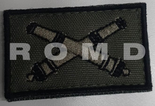 Bordado EB baixa visibilidade ARMA QUADRO SERVIÇO