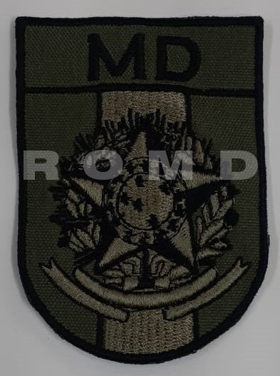 Bordado EB baixa visibilidade distintivos de ORGANIZAÇÕES MILITARES: AMAPÁ