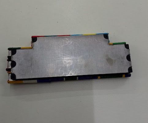 Placa com 5 barretas de medalha militar de TRILHO - fixacao por SUPER-IMÃ ou PINO