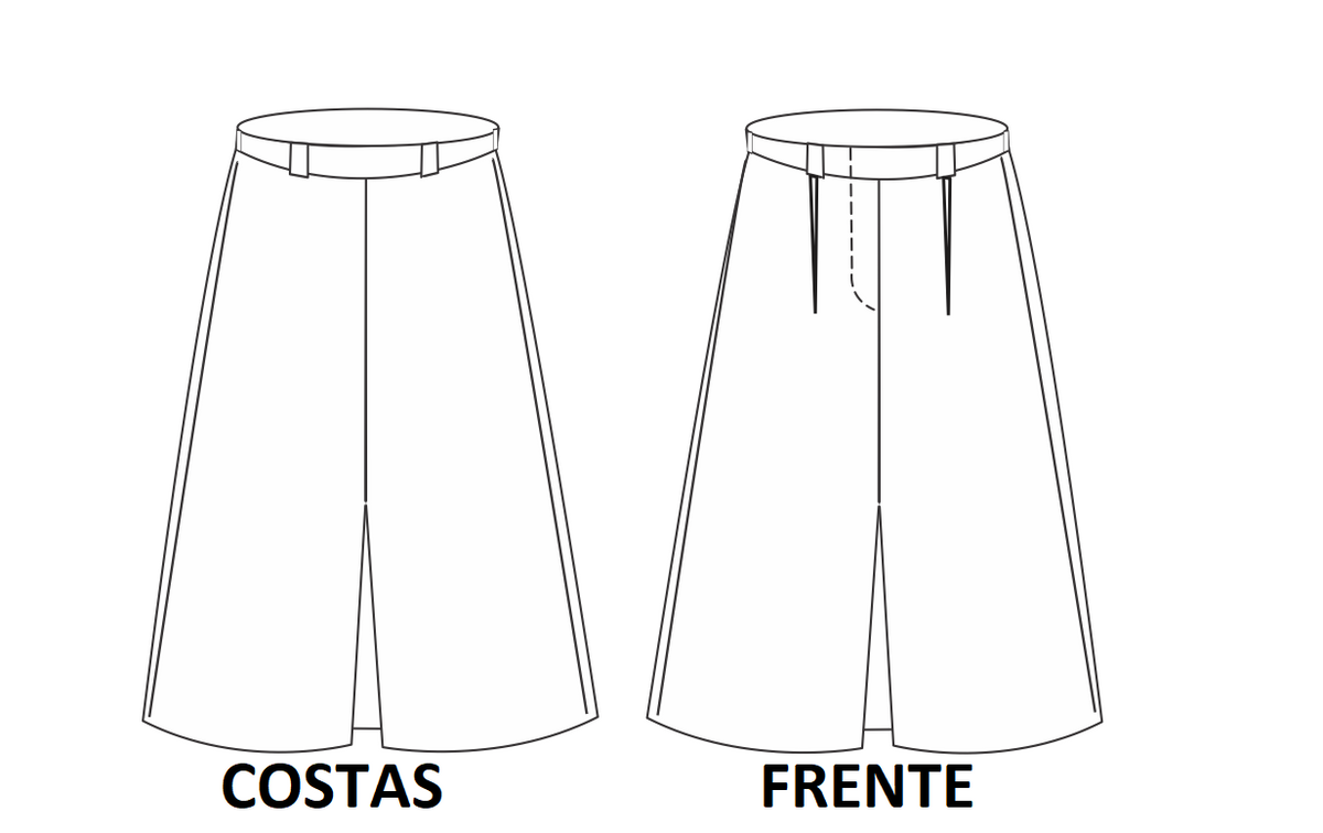 Uniforme Exército: Saia branca de saúde Exército