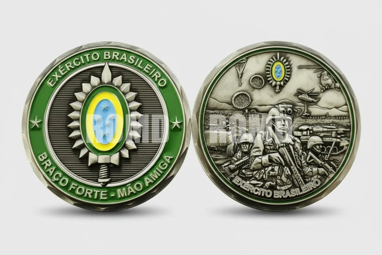 MOEDA ( COIN ) COMEMORATIVA EM ALTO-RELEVO 3D COM EXCELENTE DEFINIÇÃO