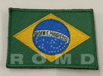 Bordado EB baixa visibilidade KIT com 6 un distintivos básicos