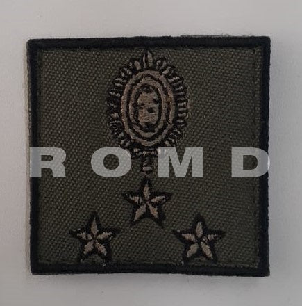 Bordado EB baixa visibilidade INSÍGNIA POSTO E GRADUAÇÃO