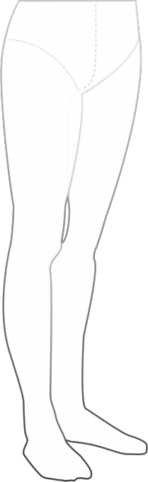 Uniforme Colégio Militar: MEIA-CALÇA FIO 40 - LUPO OFICIAL