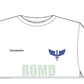 Uniforme FAB: Camisa de manga curta branca com gládio e nome