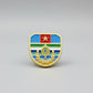 Distintivo Metálico de BOLSO (formação) EXÉRCITO - 3D ALTO-RELEVO fixação PINO