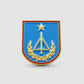 Distintivo Metálico de BOLSO (formação) EXÉRCITO - 3D ALTO-RELEVO fixação PINO