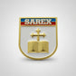 Distintivo Metálico de BOLSO (formação) EXÉRCITO - 3D ALTO-RELEVO fixação PINO