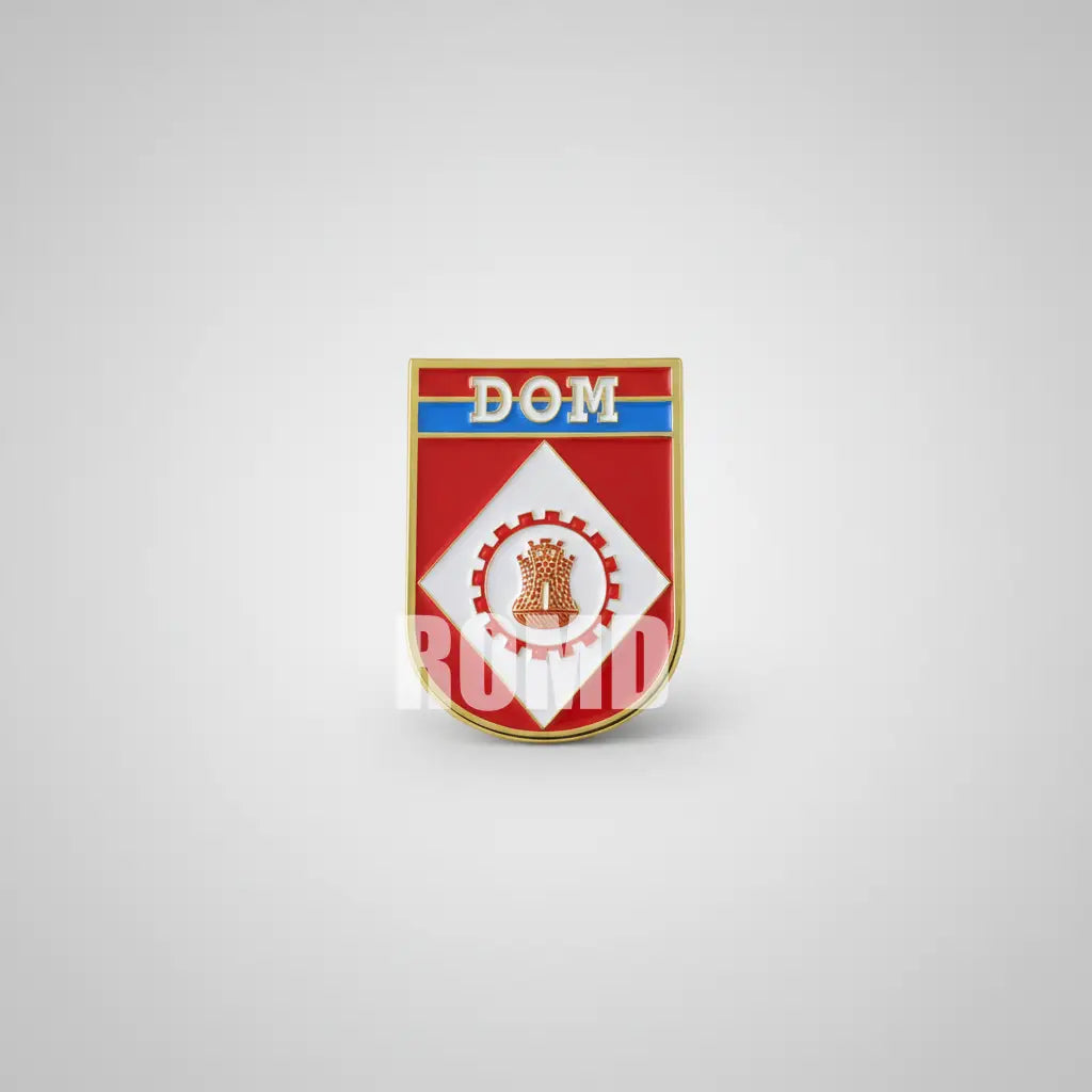 Distintivo metálico de Organização Militar modelo novo 3D ALTO-RELEVO (un)