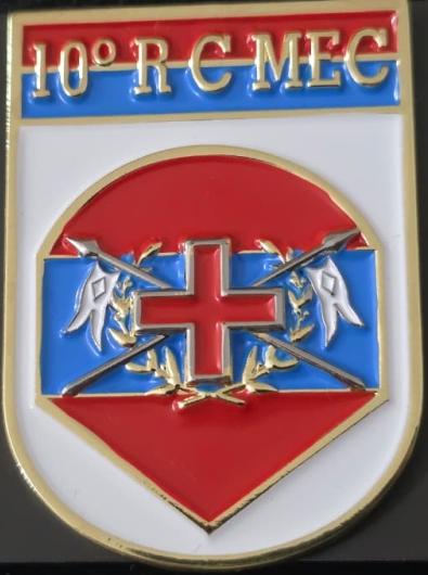 Distintivo metálico de Organização Militar modelo novo 3D ALTO-RELEVO (un)