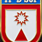 Distintivo metálico de Organização Militar modelo novo 3D ALTO-RELEVO (un)