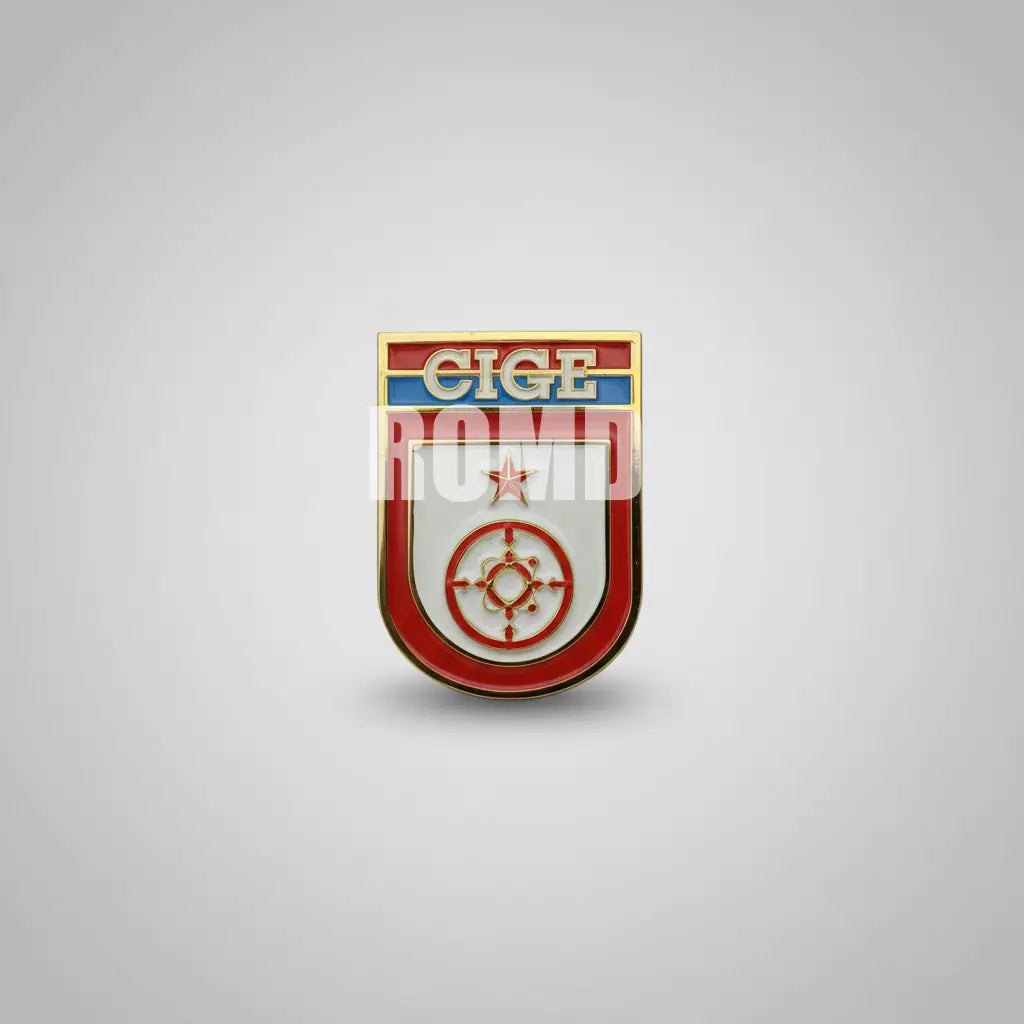 Distintivo metálico de Organização Militar modelo novo 3D ALTO-RELEVO (un)