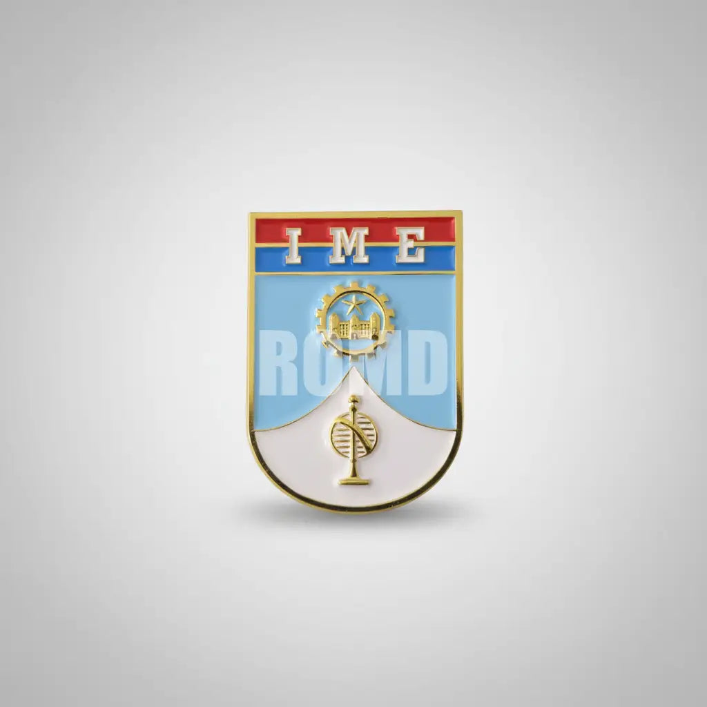 Distintivo metálico de Organização Militar modelo novo 3D ALTO-RELEVO (un)