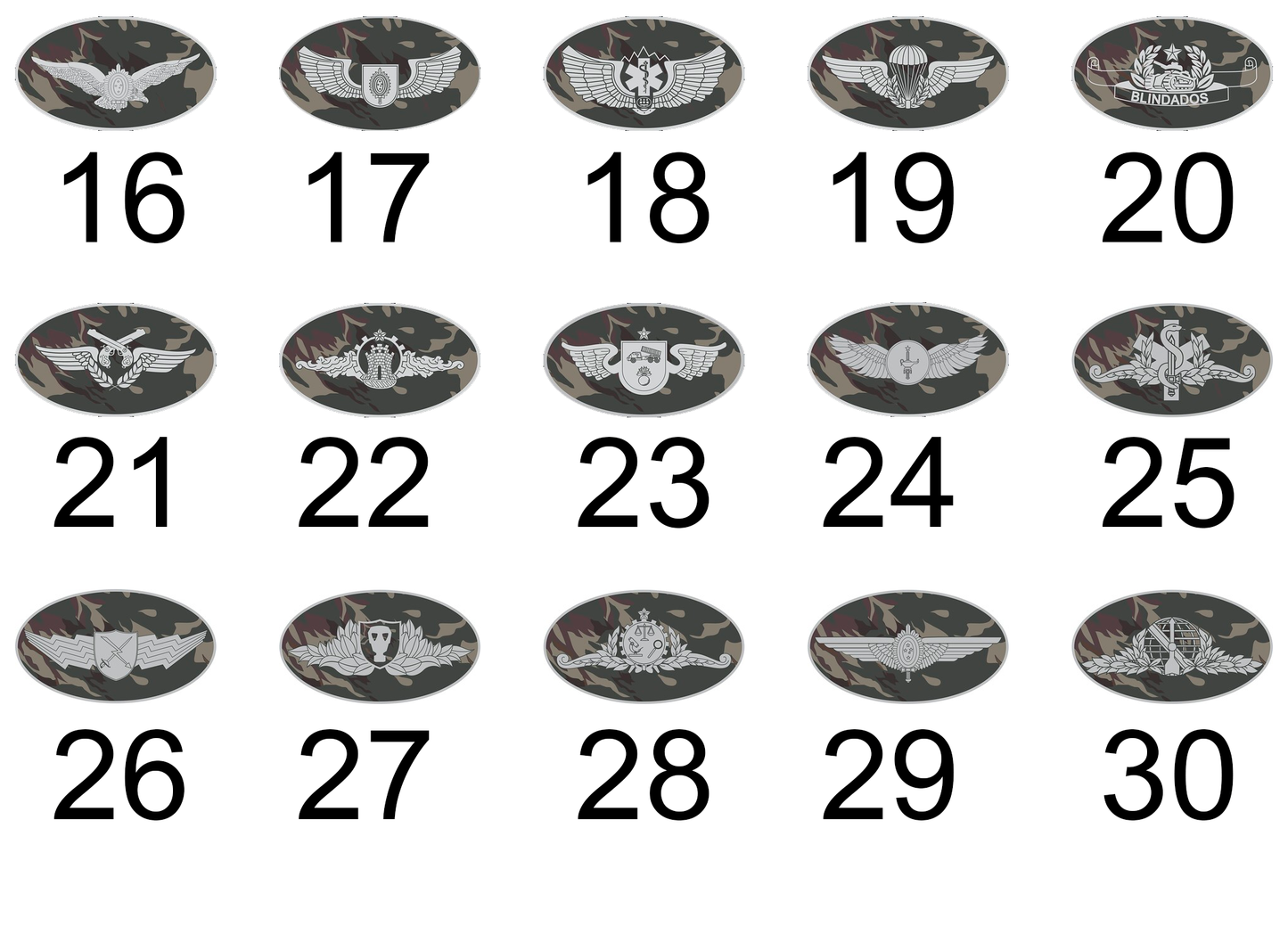 Distintivo emborrachado elipse NAVEGAÇÃO FLUVIAL