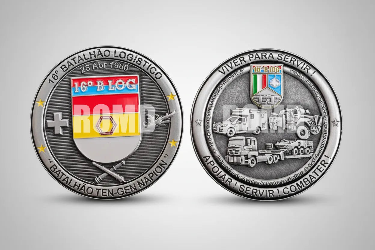 MOEDA ( COIN ) COMEMORATIVA EM ALTO-RELEVO 3D COM EXCELENTE DEFINIÇÃO