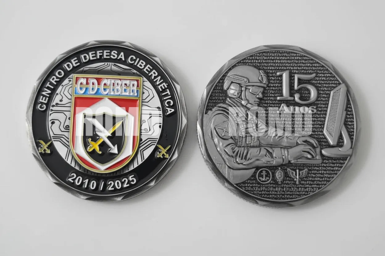 MOEDA ( COIN ) COMEMORATIVA EM ALTO-RELEVO 3D COM EXCELENTE DEFINIÇÃO