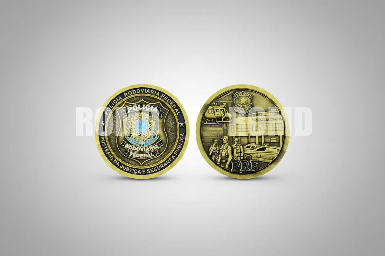 MOEDA ( COIN ) COMEMORATIVA EM ALTO-RELEVO 3D COM EXCELENTE DEFINIÇÃO