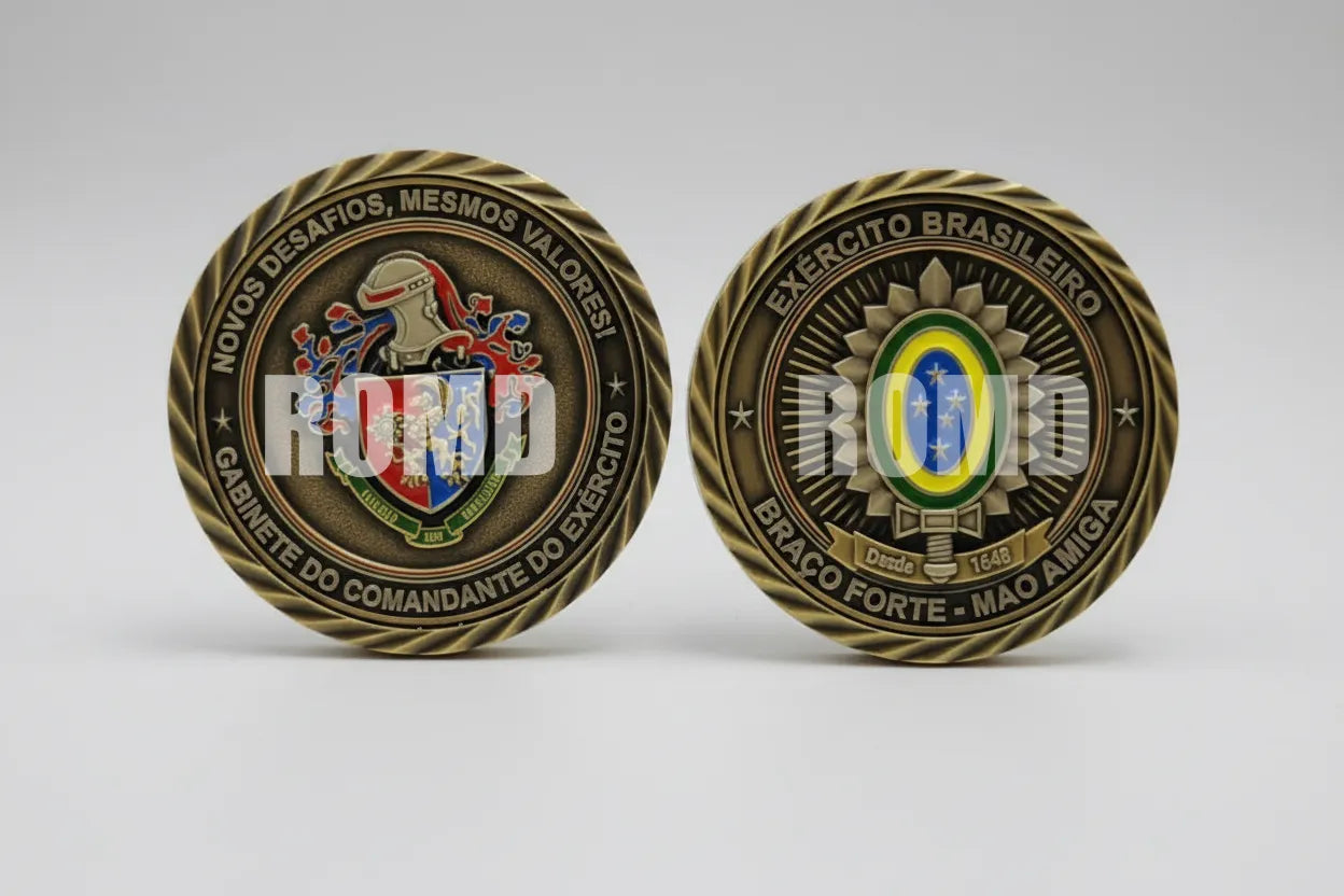MOEDA ( COIN ) COMEMORATIVA EM ALTO-RELEVO 3D COM EXCELENTE DEFINIÇÃO