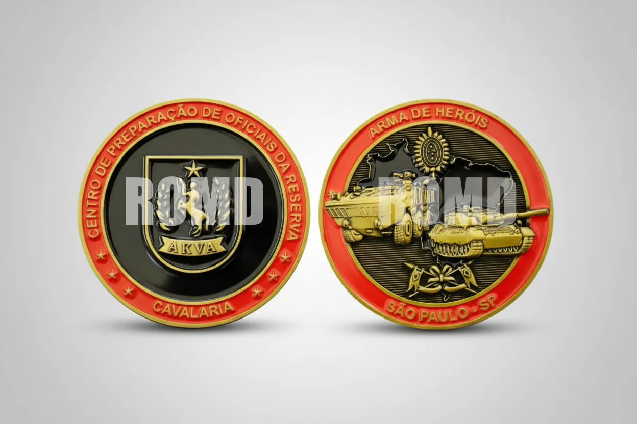 MOEDA ( COIN ) COMEMORATIVA EM ALTO-RELEVO 3D COM EXCELENTE DEFINIÇÃO