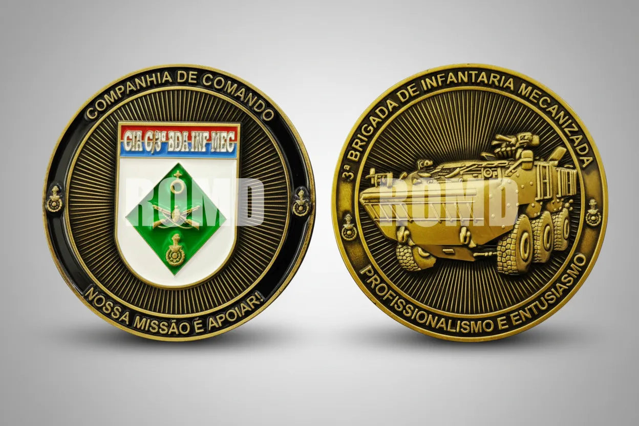 MOEDA ( COIN ) COMEMORATIVA EM ALTO-RELEVO 3D COM EXCELENTE DEFINIÇÃO