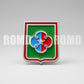 Distintivo Metálico de BOLSO (formação) EXÉRCITO - 3D ALTO-RELEVO fixação PINO