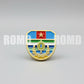 Distintivo Metálico de BOLSO (formação) EXÉRCITO - 3D ALTO-RELEVO fixação PINO