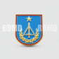 Distintivo Metálico de BOLSO (formação) EXÉRCITO - 3D ALTO-RELEVO fixação PINO