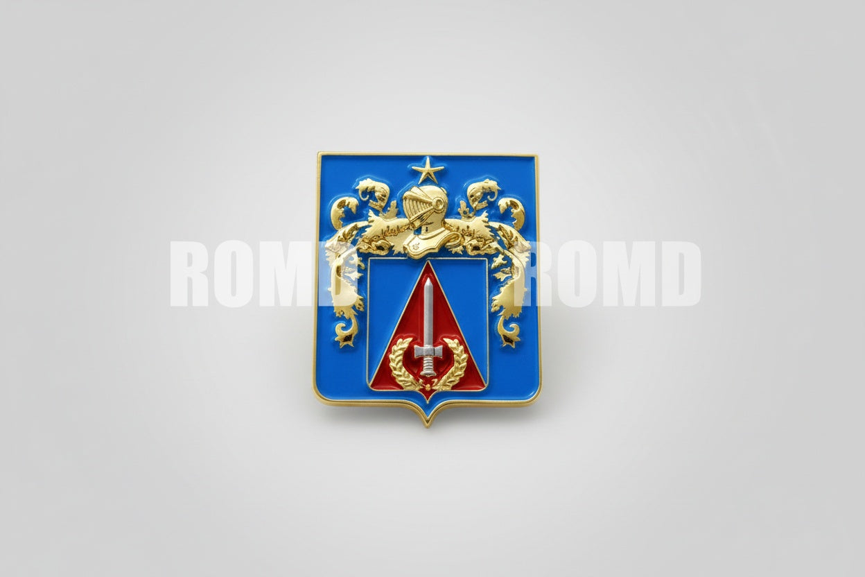 Distintivo Metálico de BOLSO (formação) EXÉRCITO - 3D ALTO-RELEVO fixação PINO